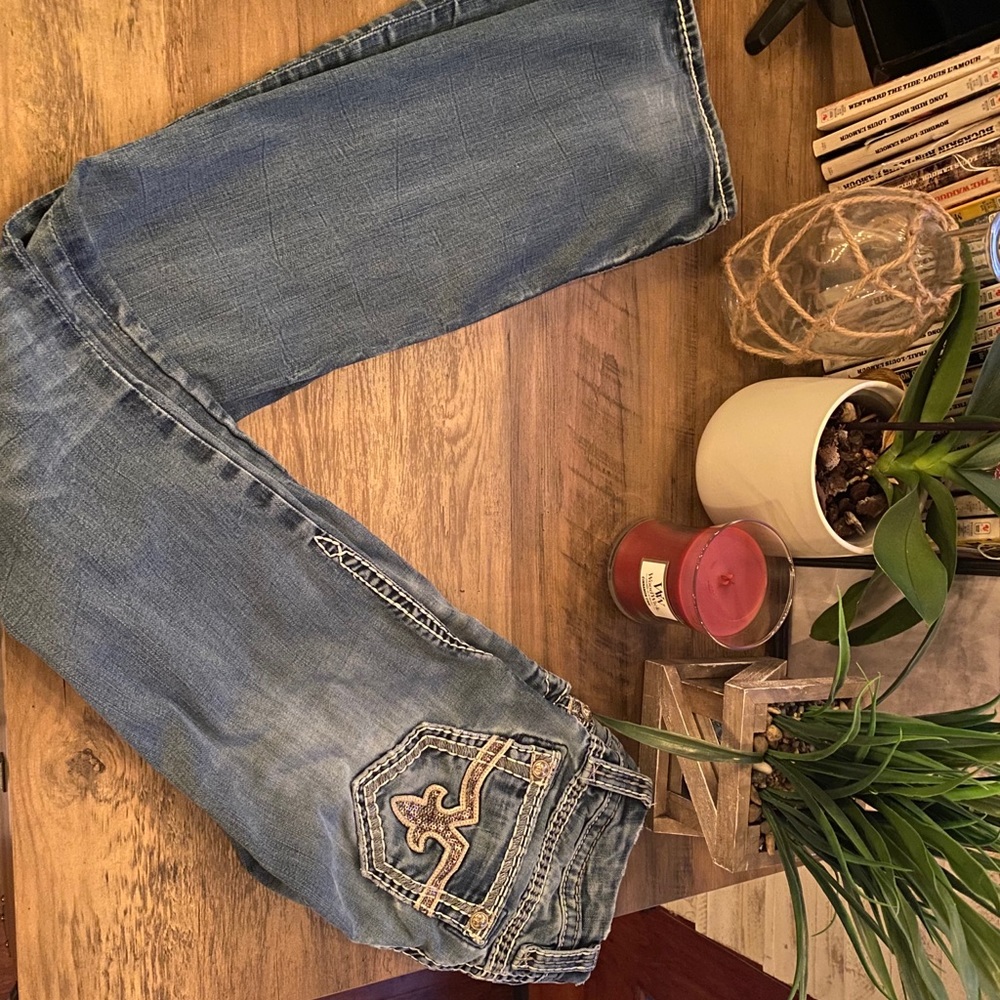 Rock revival size 25 long tall jeans